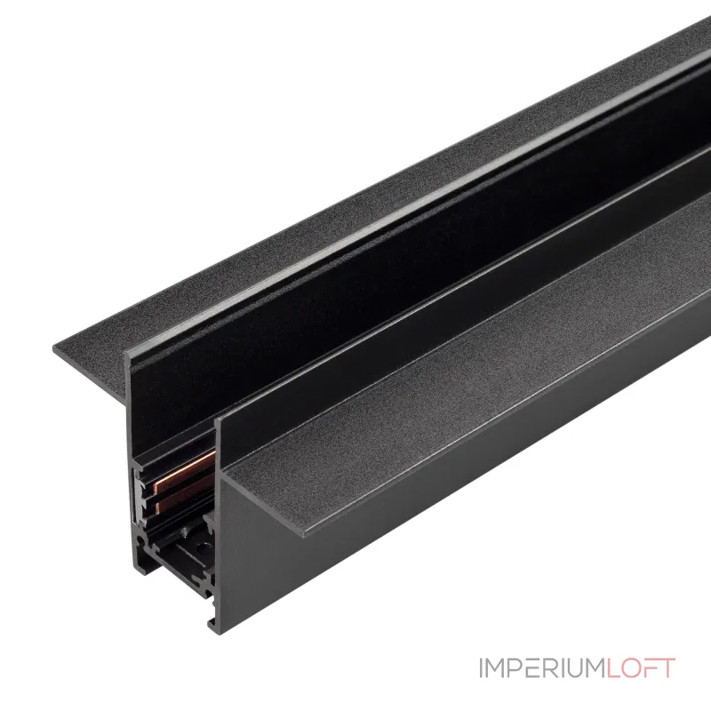 Arlight Трек встраиваемый MAG-ORIENT-TRACK-2653-FDW-1000 BK FLAT IP20 041436