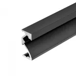 Arlight Профиль SL-BEVEL-W21-2000 ANOD BLACK Алюминий 043688