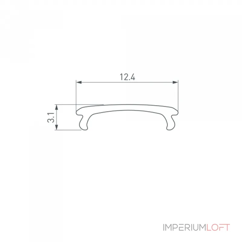 Экран ALM-W13-2020 OPAL-PM матовый Arlight 026746(1)