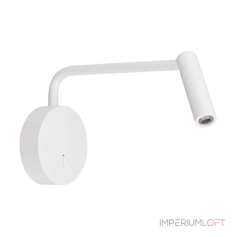 Arlight Светильник SP-VERDI-LONG-WALL-3Вт Warm3000 WH 20 deg 230В IP20 051666