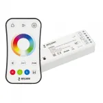 Arlight INTELLIGENT ARLIGHT Диммер SMART-SET-PWM-105-52-MULTI-SUF White 12-24В 5x3A ПДУ RING 10кн 2.4G IARL IP20 036188