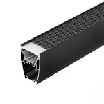 Arlight Профиль LINE-5075-U-HONEYCOMB-2000 BLACK Алюминий 044885