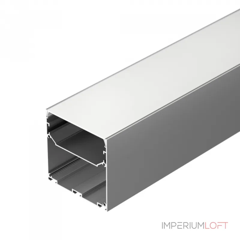 Arlight Профиль LINE-S-7575-2500 ANOD Алюминий 041853 Arlight Профиль LINE-S-7575-2500 ANOD Алюминий 041853
