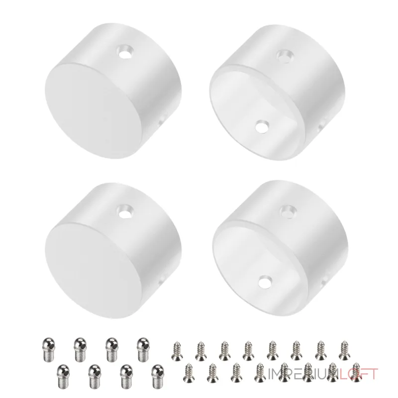 Arlight Заглушка WPH-FLEX-D22-360deg WHITE ALU глухая Металл 049939 Arlight Заглушка WPH-FLEX-D22-360deg WHITE ALU глухая Металл 049939