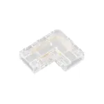 Arlight Коннектор угловой FIX-MONO-8mm-2pin-STS Прозрачный 047195