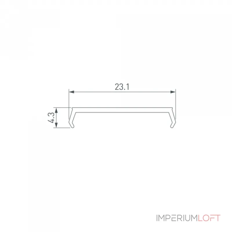 Arlight Монтажный экран для PLS 028970 Arlight Монтажный экран для PLS 028970