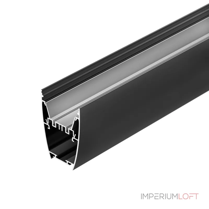 Arlight Профиль LINE-5075-U-HONEYCOMB-2000 BLACK Алюминий 044885