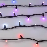 Arlight Светодиодная гирлянда ARD-STRING-PRO-10000-BLACK-100LED-MILK-LIVE RGB-DMX 24В 10Вт Ardecoled IP65 031754