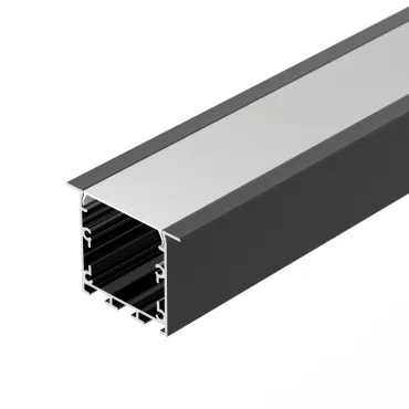 Arlight Профиль LINIA49-F-S-2000 BLACK Алюминий 041873 Arlight Профиль LINIA49-F-S-2000 BLACK Алюминий 041873