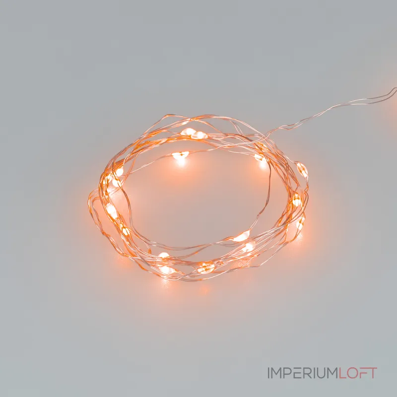 Arlight Светодиодная гирлянда ARD-DEW-HOME-2000-CLEAR-20LED-STD Orange 3В Battery Pack Ardecoled IP20 048702