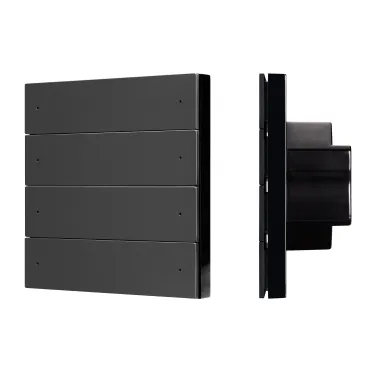 Arlight INTELLIGENT ARLIGHT Кнопочная панель SMART-DMX512-801-22-8G-8SC-DIM-IN Black 230В 2.4G IARL IP20 039316
