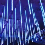 Arlight Светодиодная гирлянда ARD-ICEFALL-CLASSIC-D12-500-5PCS-CLEAR-72LED-LIVE BLUE 230В 6Вт Ardecoled IP65 026047