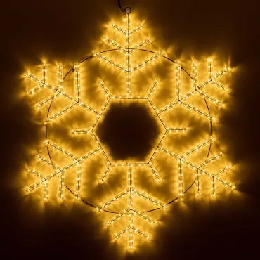Arlight Фигура ARD-SNOWFLAKE-M10-1000x900-576LED Warm 230В 35Вт Ardecoled IP65 034259