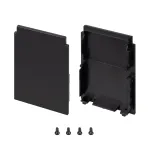 Заглушка SL-LINE-4050-3L-HIGH BLACK глухая Arlight 044678