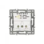 Arlight Механизм розетки с USB зарядкой SCT-MUAA-PL-WH 250В 16A 043733