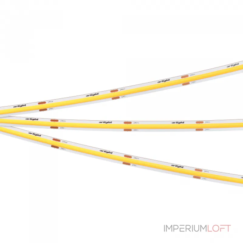 Лента COB-X480-8mm 24В Gold 8 В/м IP20 5м Arlight 047746
