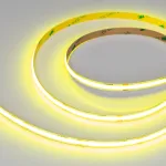 Лента COB-X480-8mm 24В Yellow Volt 8 В/м IP20 5м Arlight 047737