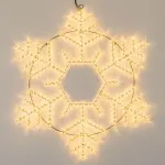 Arlight Фигура ARD-SNOWFLAKE-M10-1000x900-576LED Warm 230В 35Вт Ardecoled IP65 034259