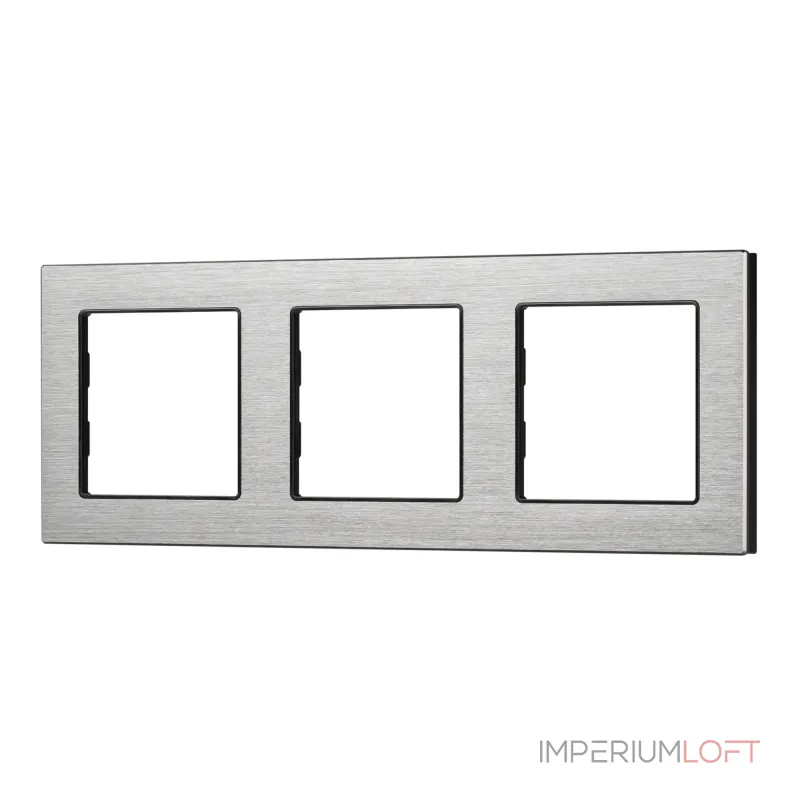 Arlight Рамка алюминиевая FRM-PRESTO-ALS-3-GR 043858