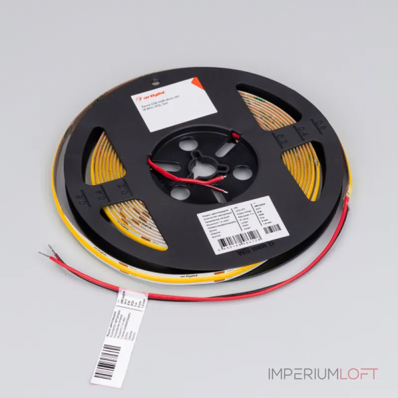 Лента COB-X480-8mm 24В Gold 8 В/м IP20 5м Arlight 047746