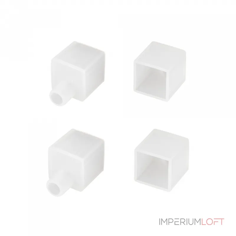 Arlight Заглушка WPH-FLEX-1414-TOP WHITE с отверстием 040862