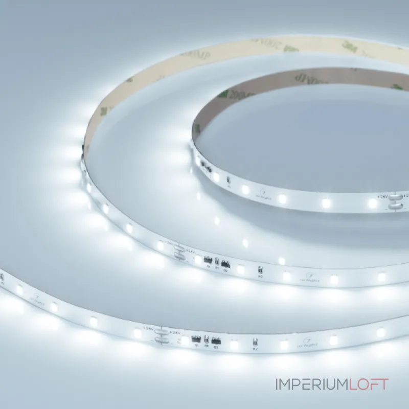 Arlight Лента IC-A60-8mm 24В Cool 8K 4.8 В/м IP20 2835 10м стабилизированная 040604