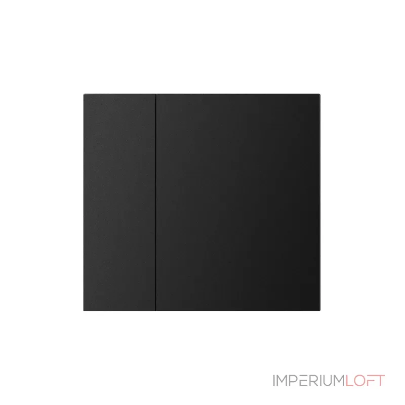 Arlight INTELLIGENT ARLIGHT Накладка панели KNX-23-2G-SUF Black Backlightless IARL IP20 052874