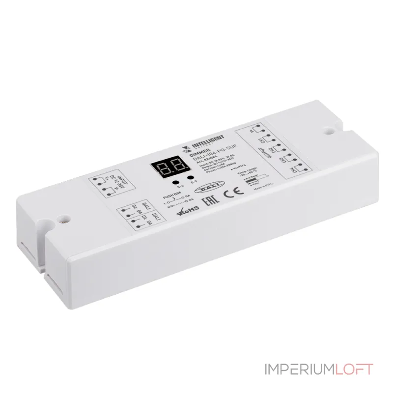 Arlight INTELLIGENT Диммер DALI-104-PD-SUF 12-36В 4х8А INTELLIGENT IP20 026504