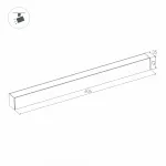 Arlight Светильник MAG-FLAT-45-L605-18Вт Warm3000 BK 100 deg 24В DALI IP20 046584