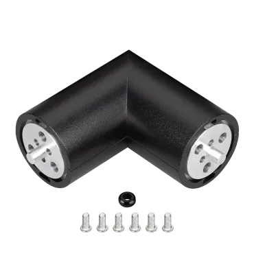 Соединитель профиля ROUND-D36-360-90 BLACK Arlight Алюминий 050543 Соединитель профиля ROUND-D36-360-90 BLACK Arlight Алюминий 050543