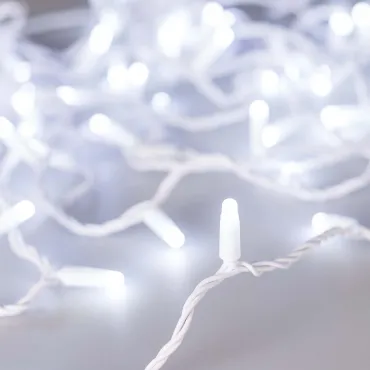 Arlight Светодиодная гирлянда ARD-STRING-CLASSIC-10000-WHITE-100LED-MILK-FLASH White 230В 7Вт Ardecoled IP65 031203