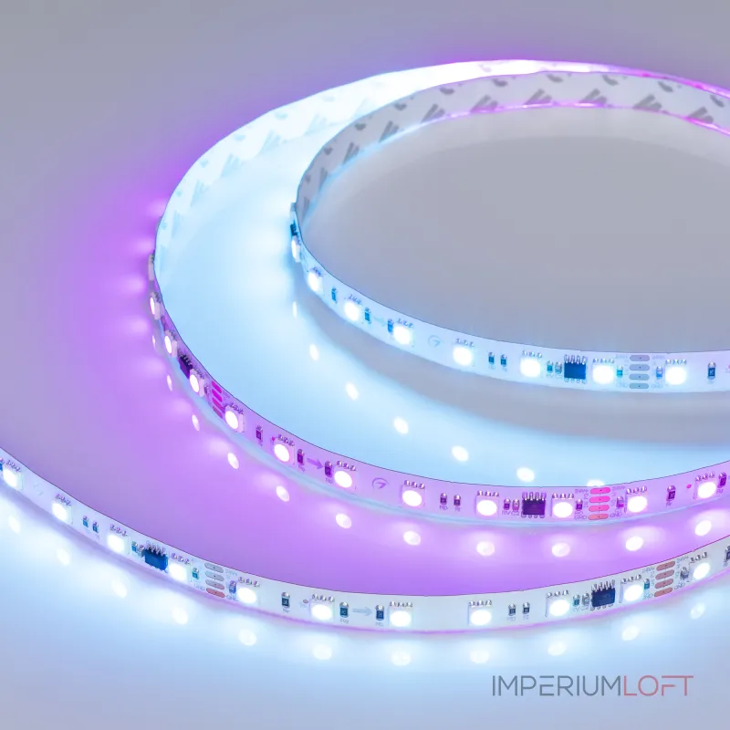 Arlight Лента DMX-B60-10mm 24В RGB-PX6-RAM 15 В/м IP20 5060 5м 033448 Arlight Лента DMX-B60-10mm 24В RGB-PX6-RAM 15 В/м IP20 5060 5м 033448