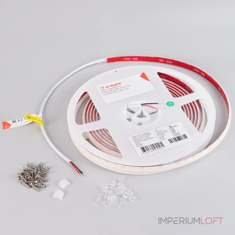 Arlight Лента герметичная RTW-SEW-A308-10mm 24В Warm3000 14 В/м IP65 2835 5м 045289 Arlight Лента герметичная RTW-SEW-A308-10mm 24В Warm3000 14 В/м IP65 2835 5м 045289