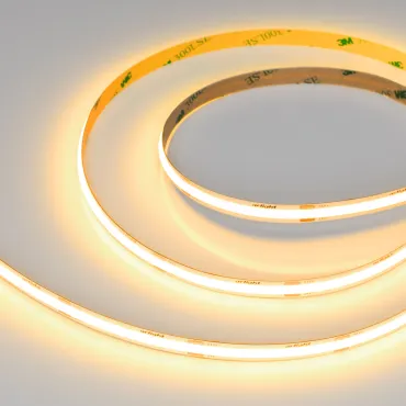 Лента COB-X480-8mm 24В Gold 8 В/м IP20 5м Arlight 047746