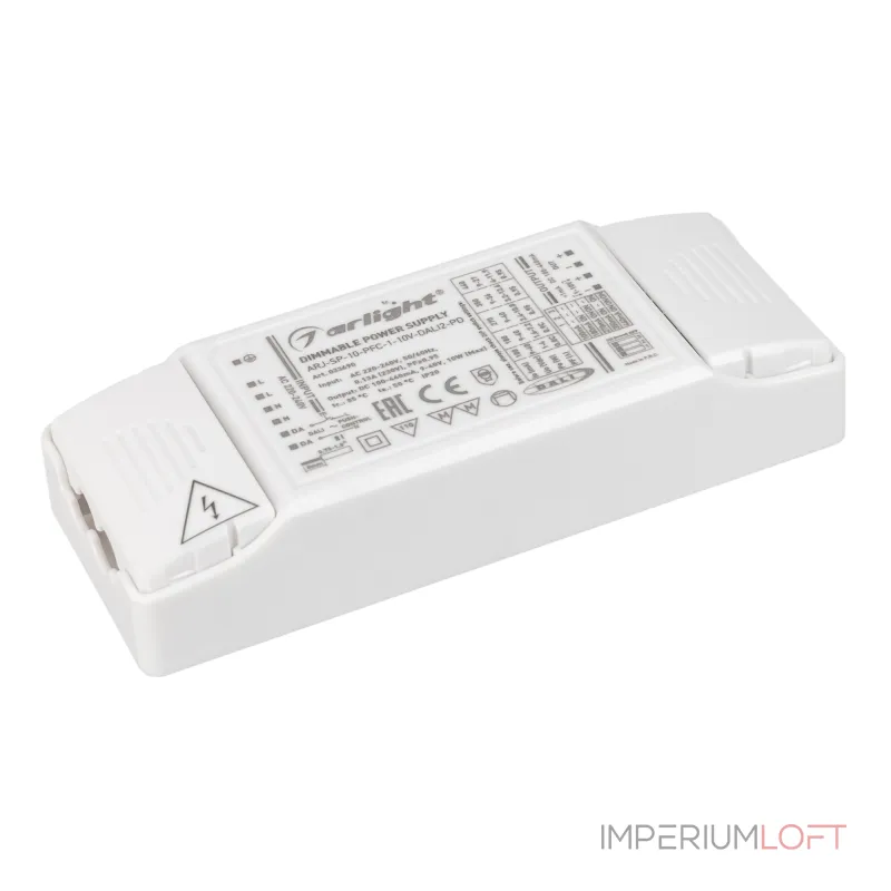Arlight Блок питания ARJ-SP-10-PFC-1-10В-DALI2-PD 10Вт 100-440mA IP20 033690