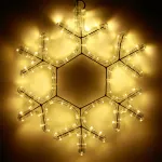 Arlight Фигура ARD-SNOWFLAKE-M7-450x375-126LED Warm 230В 7.5Вт Ardecoled IP65 025315