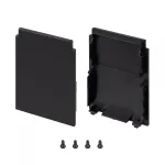 Заглушка SL-LINE-4050-3L-HIGH BLACK глухая Arlight 044678