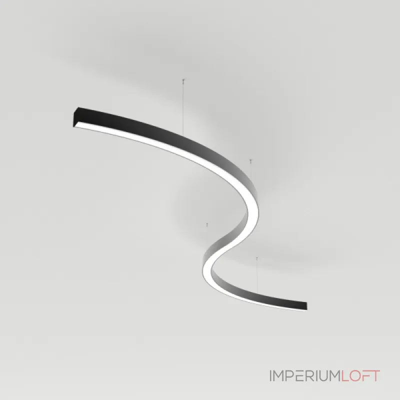 Arlight Светильник SP-LINE-HANG ARC-S3535-D1500-124Вт Day4000 BLACK 230В Металл 034057(1)