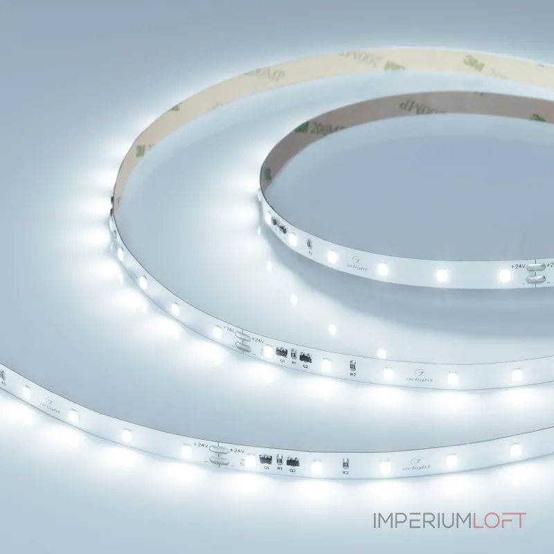 Arlight Лента IC-A60-8mm 24В Cool 8K 4.8 В/м IP20 2835 10м стабилизированная 040604