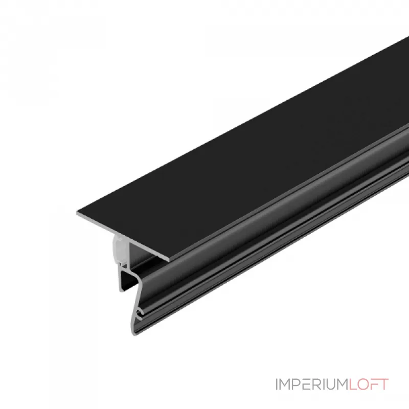 Arlight Профиль STRETCH-SHADOW-CEIL-2000 BLACK A2-CONTOUR-PRO Алюминий 040703