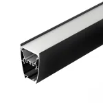 Arlight Профиль LINE-5075-U-HONEYCOMB-2000 BLACK Алюминий 044885