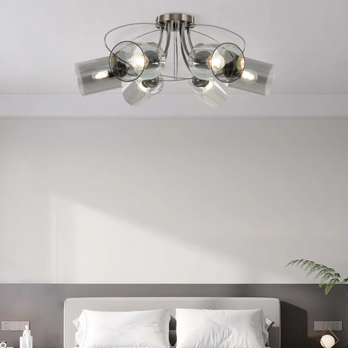 Люстра потолочная Arte Milano Napoli-6336 336336/6 BK от ImperiumLoft