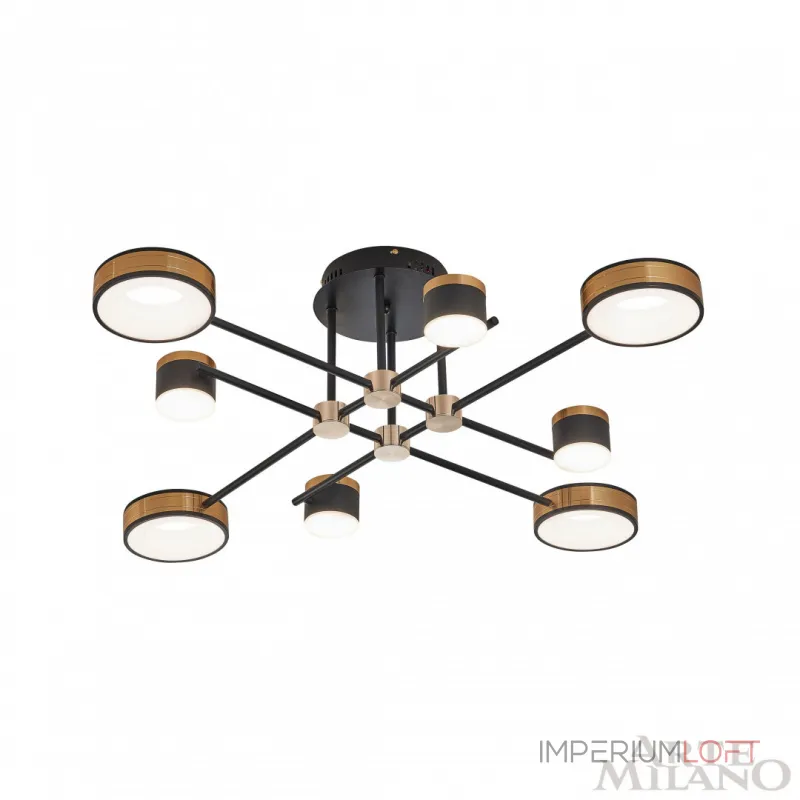 Светильник светодиодный Arte Milano Ferrara-72040 272040/8 BK/GD