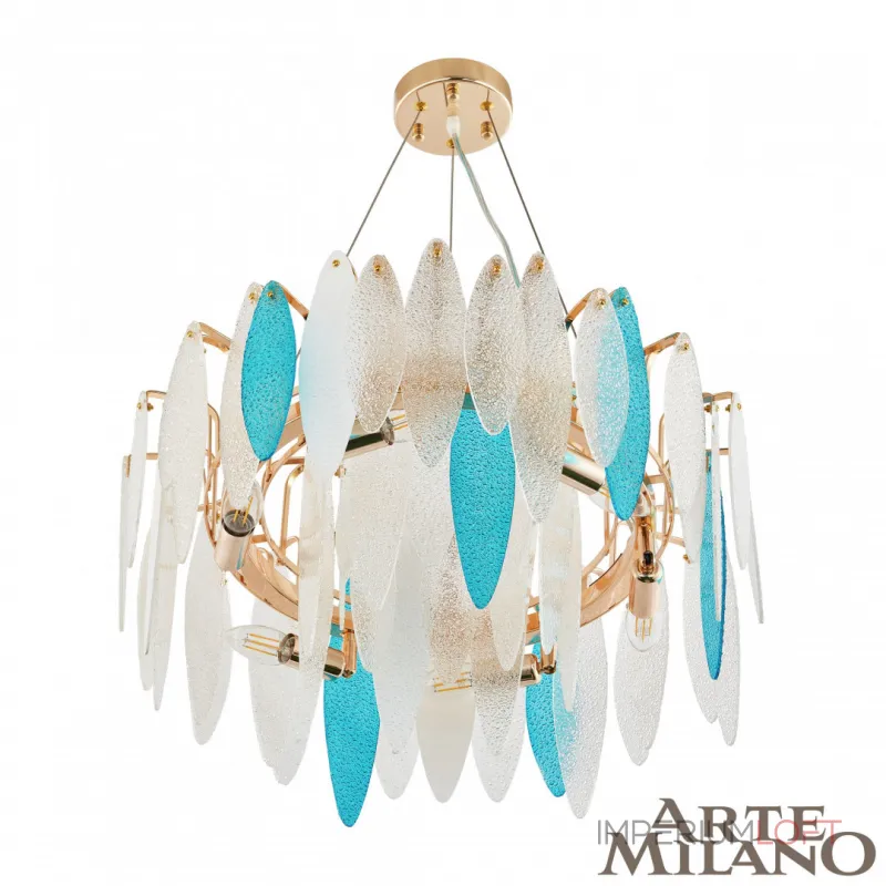 Подвесная люстра Arte Milano AM-7753B 7763B.D600.H300.E14.6 G