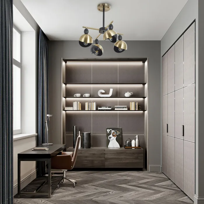 Люстра Arte Milano Neapolis-71307 271307/4 BK/GD от ImperiumLoft