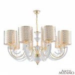 Люстра подвесная Arte Milano Florentia-8857 308857/8 Wh/Gd от ImperiumLoft
