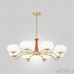 Люстра подвесная Arte Milano AM-Napoli 310166/D900/8 BS/WD от ImperiumLoft