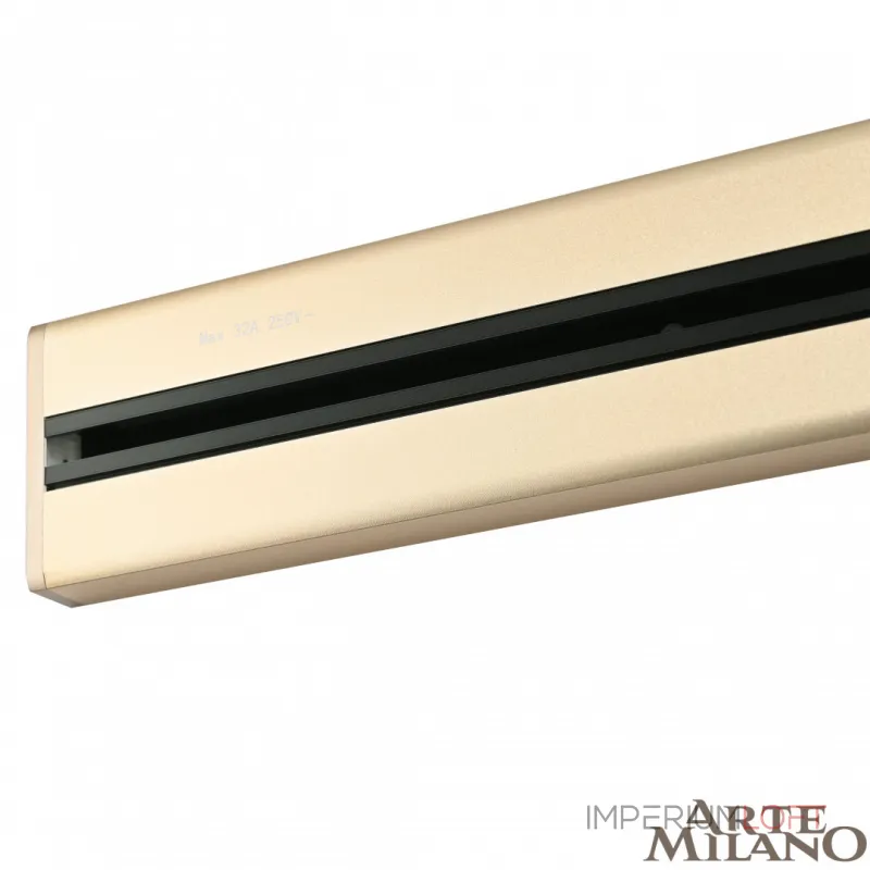 Накладной шинопровод с выключателем, 25A 250V 385201TOB/100 Gold от ImperiumLoft Накладной шинопровод с выключателем, 25A 250V 385201TOB/100 Gold от ImperiumLoft