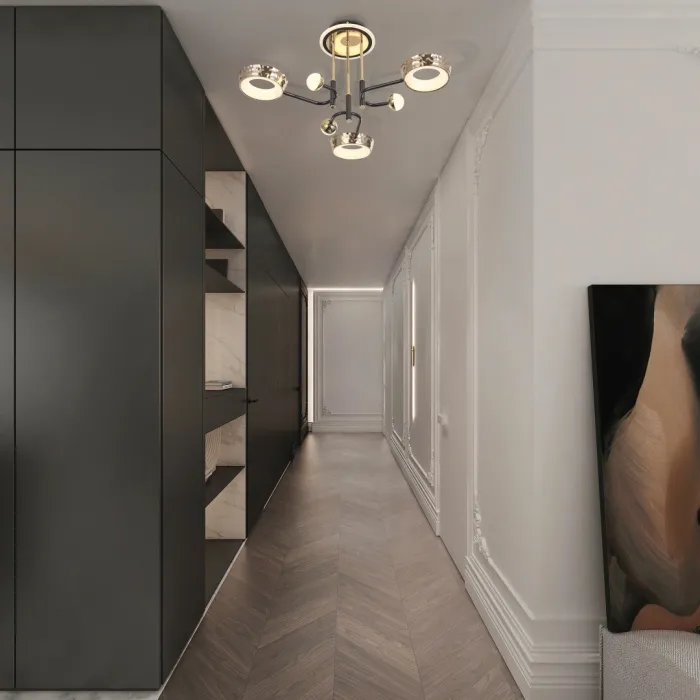 Люстра светодиодная Arte Milano Ferrara-73210 273210/6 BK/GD от ImperiumLoft