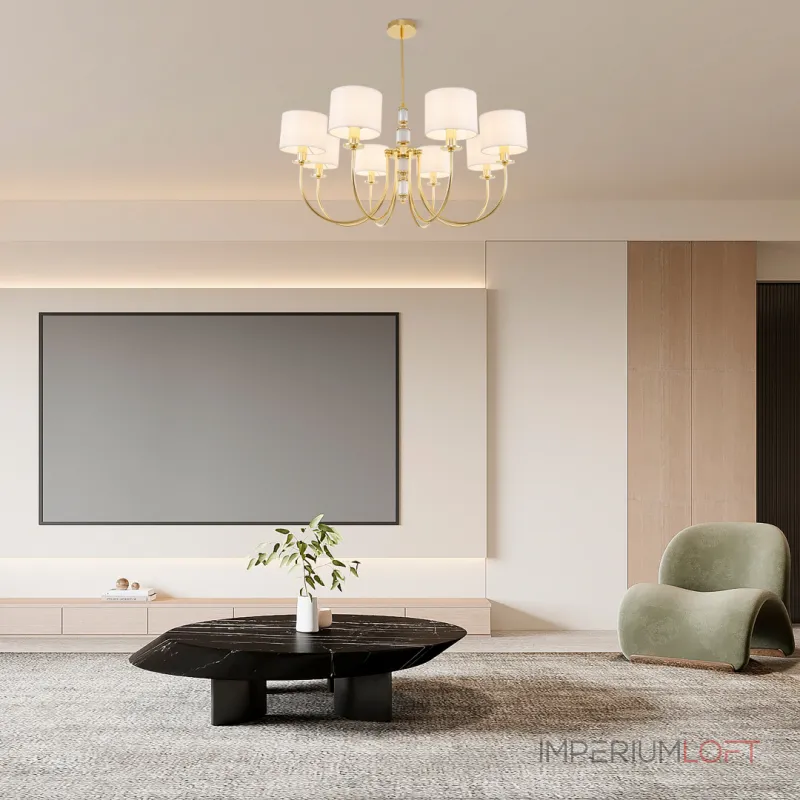 Люстра на штанге Arte Milano AM348401 348401/8 NGD Люстра на штанге Arte Milano AM348401 348401/8 NGD